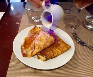 Crepes Suzette, need I say more?