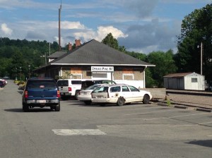 Spruce Pine's former train depot